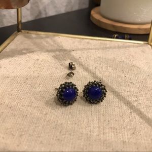 Royal blue classic studs